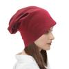 1Pc Cap Oversized Women Ladies Solid Color Mens Skateboard Slouch Beanie Hat Polyester