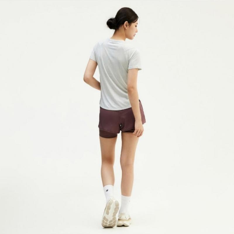 New Balance Tee Kqj Nbnee2p232 15 Femmes S athlétisme Course Manches Courtes