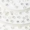 40pcs Hair Braiding Dreadlocks Beads Metal Cuff Clips Hair Braid Tubes Hollow Out Hair Ring  Women