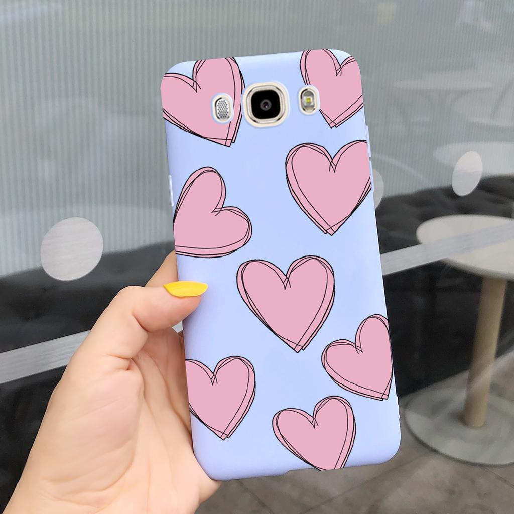 Lovely Phone Case For Samsung Galaxy J7 2016 Case Silicone Candy Cover Bumper For Samsung J7 2016 J710 J710H SM-J710F Soft Cases