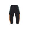 Li Ning Lös passform Tryckta Stickade Sportbyxor Unisex Underdelar Svart AYKQ825-3