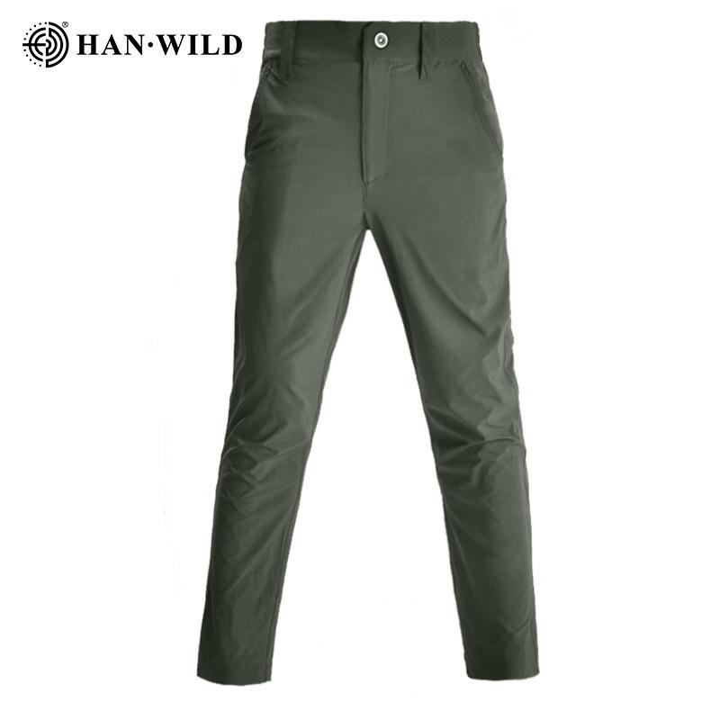 

Hanye Outdoor Sports Undercover Work Pants Четырехсторонние эластичные брюки Мужские тактические быстросохнущие повседневные брюки Альпинистские брюки 3XL зелёный