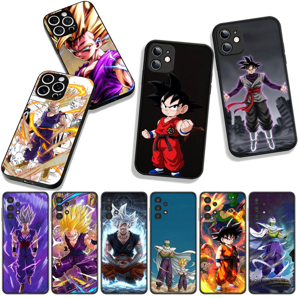 Cover for Apple iPhone 17 16 11 Pro XS Max XR 6 7 8 Plus 16E SE 2020 Air 5 SE2 Phone Case Piccolo Son Gohan Dragons Gokus Balls