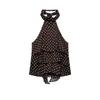 European and American Style, New Women's Clothing, Versatile Polka Dot Laminated Decorative Neck Collar Top 1165/116