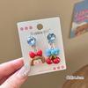 Children'S Ear-Free Ear Clips, Cute Girls' Pain-Free Earrings, Earrings, Cartoon Cartoon Girl Earrings, Jewelry.