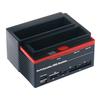 2,5"/3,5" USB 2.0 til 2 SATA 1 IDE HDD Harddisk Disk Docking Station Kortleser USB2.0 M2 TF SD S