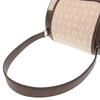 Used AUTHENTIC BVLGARI Drum Type B.zero1 Logomania Bag Beige/Brown Canvas/Leather
