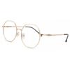 Full Rim Oval Gold Smartbuy Collection Tobeatic L123c Fashion Unisex Eyeglasses