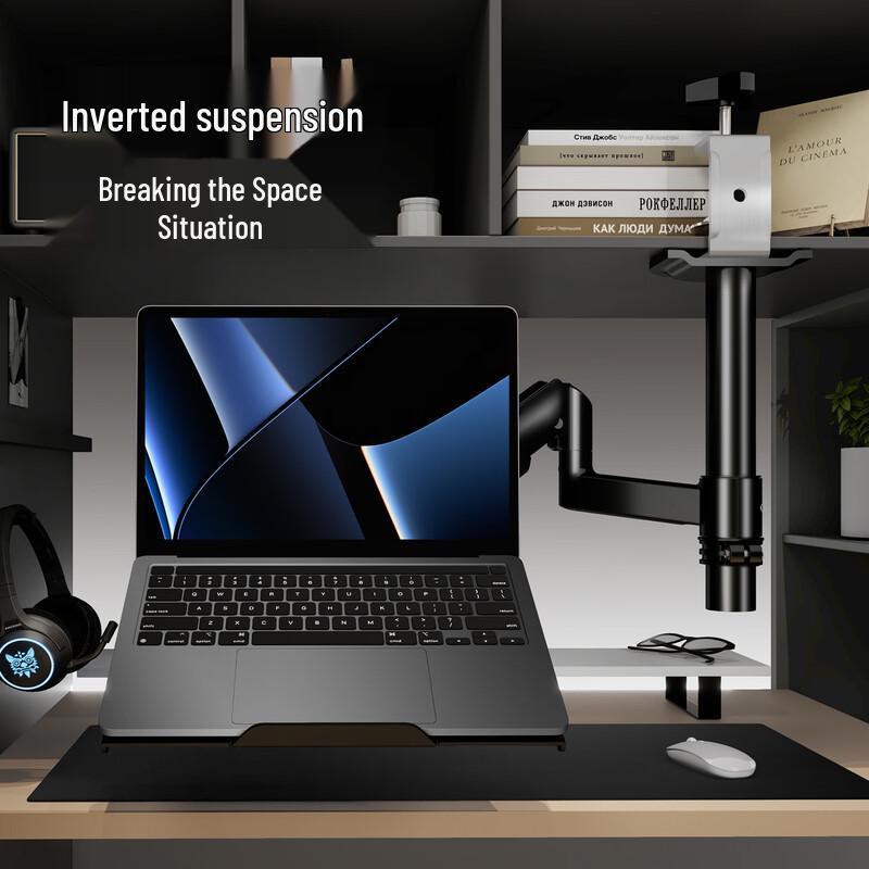 ATSCORE Gas Spring Monitor Arm Desk Mount