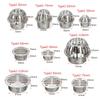 Steel Anti-blocking Drainage Plumbing Fitting Roof Floor Drain Rain Pipe Cap Balcony Drainage Cover