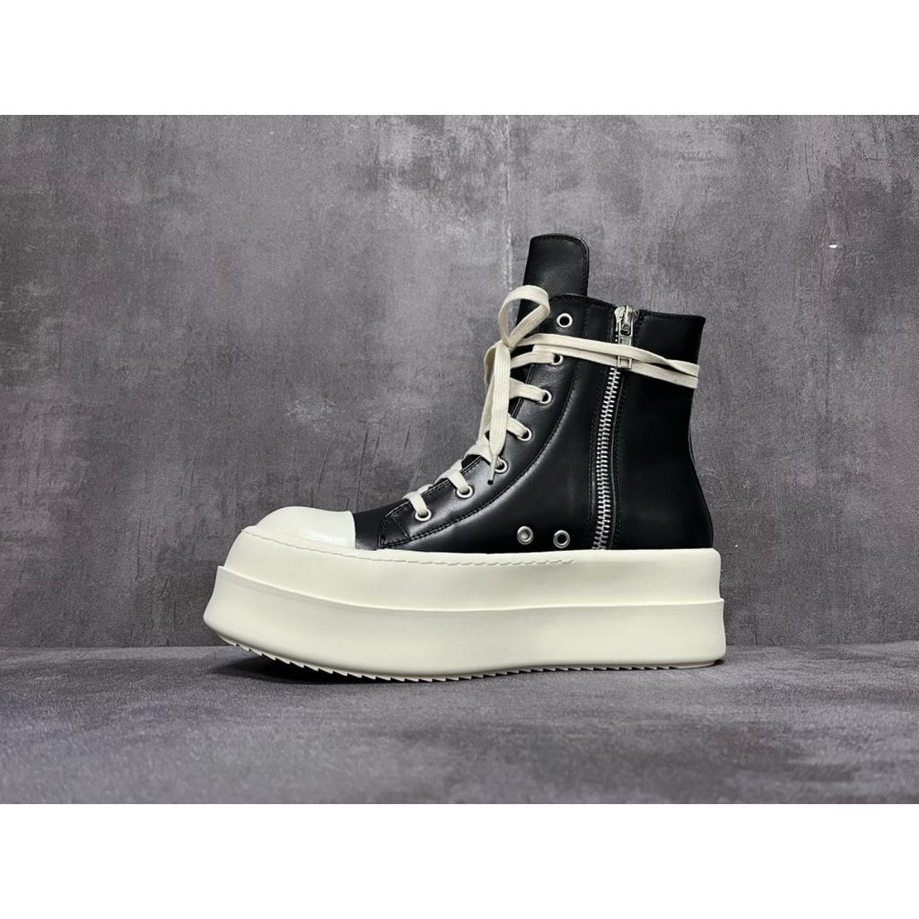 Scarpe a testa larga europee e americane 2025 nuove scarpe sportive casual con plateau rialzato punta tonda cinturini scarpe alte in tela marea da donna