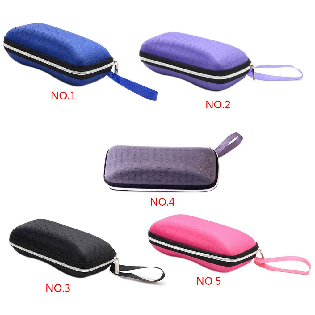 Kwadratowe Przenośne Etui na Okulary EVA z Zamkiem Błyskawicznym Uchwyt na Okulary Rekreacyjne