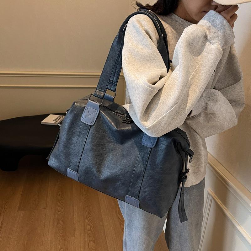 Large-capacity bag women's autumn and winter new retro messenger bag versatile casual shoulder commuter pillow bag