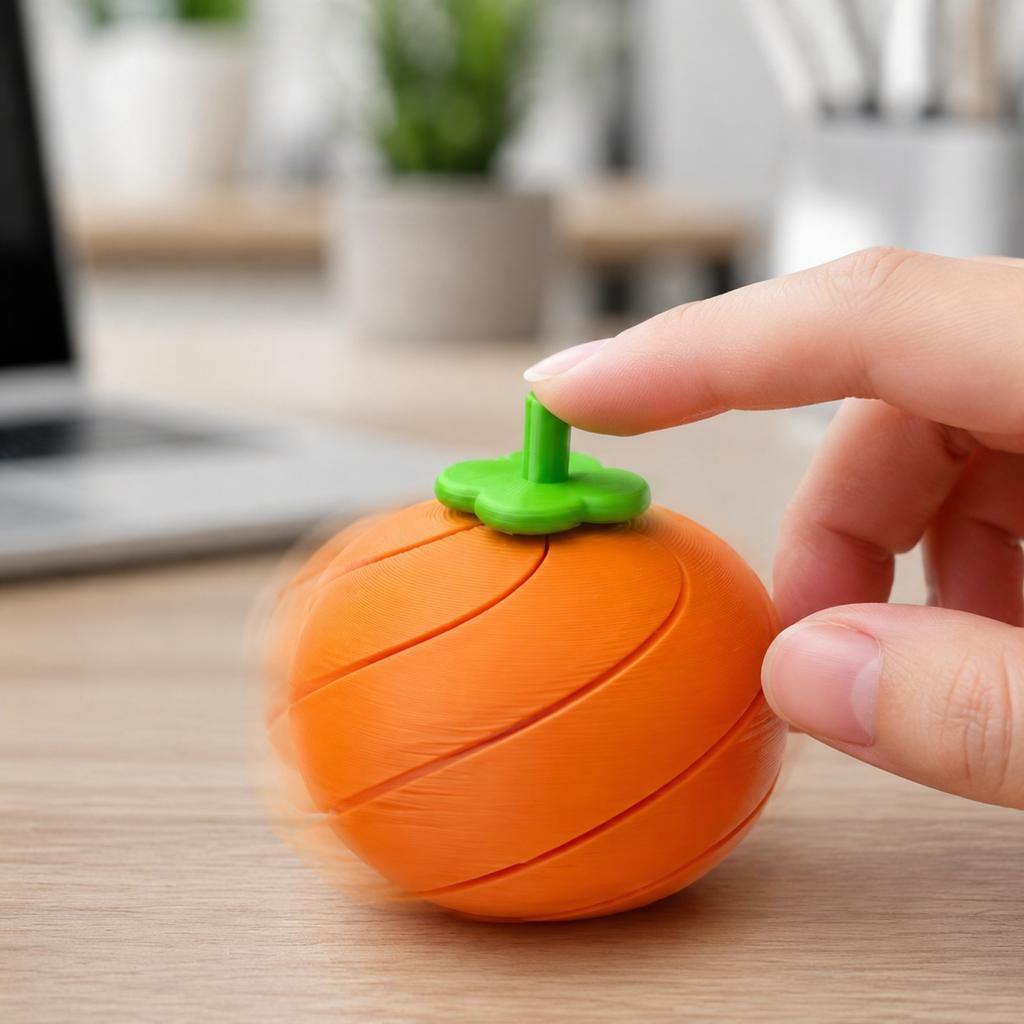 3D Printed Spiral Shape Stress Relief Toy Spiral Design Desktop Decorative Object for Focus and Relaxation Durable Material Unique Geometric Form