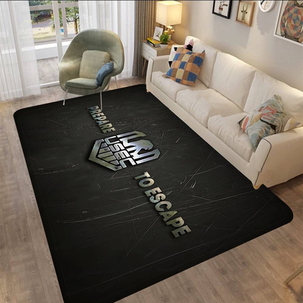 Game E-Escape From T-Tarkov Floor Mat Non-Slip Laundry Room Mat Laundry Decor Balcony Child Living Room Bedside Mats