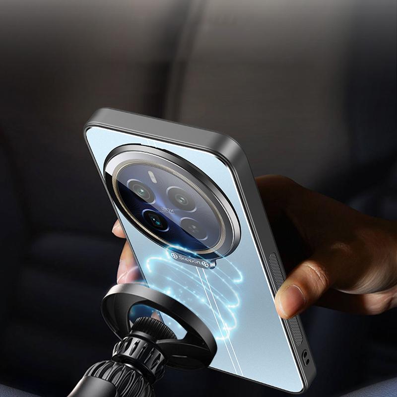 For Realme 12 Pro 5G/12 Pro+ 5G Case with Lens Kickstand Shockproof PC+TPU Phone Cover