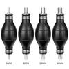 NEW 6/8/10/12mm Car Universal Fuel Pump Rubber Manual Transfer Liquid Gasoline Petrol Diesel Hand Primer Bulb Tube Aluminum