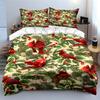 Red Cardinals, Holly Leaves. Bedding Sets Duvet Cover Sets Duvet Covers Pillowcases(1 * Duvet Cover 2 * Pillowcases Without Duvet Insert)