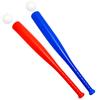 1/2/4PCS Baseball Bat Mixed color Plastic Baseball Bat with Ball 4 Colors Available Outdoor Baseball Park Backyard Game Gift ZYF