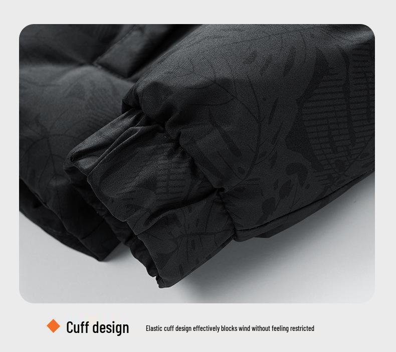 Men's Camouflage Cotton Padded Jacket with Detachable Hood - Warm, Thick, Loose Plus Size