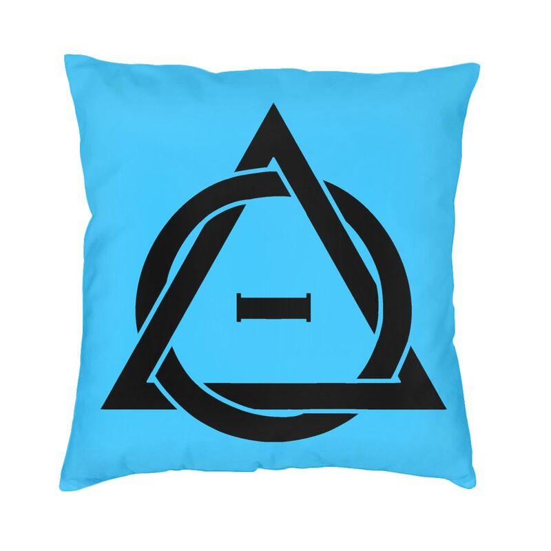 Soft Canine Ears Therian Theta Delta Throw Pillow Cover Decoration Custom Square Cushion Cover 40x40cm Pillowcover for Sofa