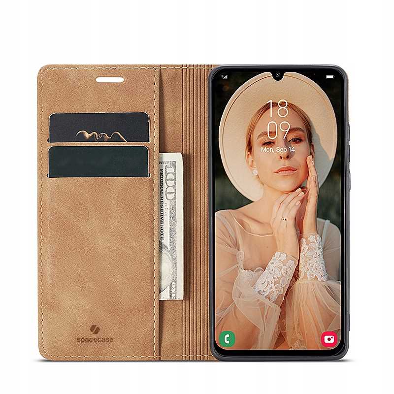 Sc Wallet Galaxy A25 5G Light Brown