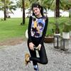 Sunscreen Jellyfish Suit Women's Snorkeling Swimsuit Professional Diving Quick-drying UPF50 + One-piece Long-sleeved Trousers Surfing Women