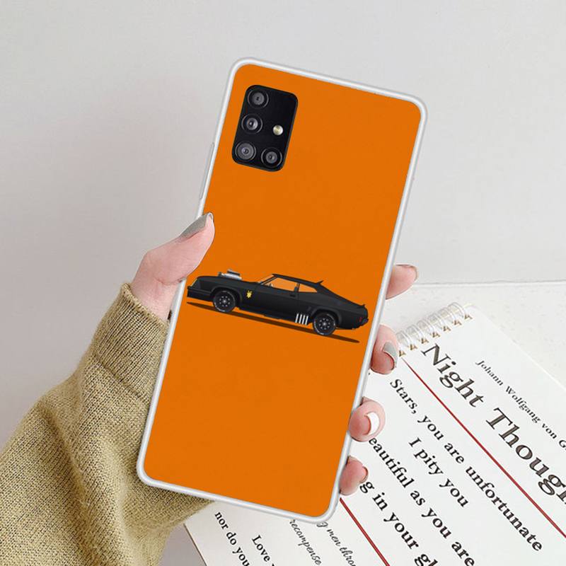Cars And Films Phone Case For Samsung Galaxy S9 S10 Plus S10E S20FE A71 A51 A21S Clear Silicone Transparent Phone Cover