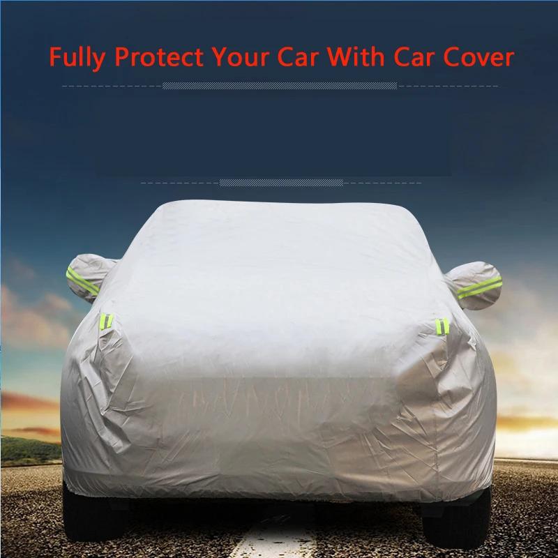 Waterproof Full Car Covers Outdoor Sunshade Dustproof Snow For Toyota Corolla Altis E140 2007-2013 Accessories