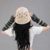 Bohemian Style Y2K Star Arm Cover Thickened Warmer Long Cuff Knitted Fingerless Sleeves  Women