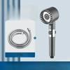 Water Saving Shower Bathroom Accessories High Pressure Shower Head 4 Modes Adjustable Showerhead with Massage Brush Filters