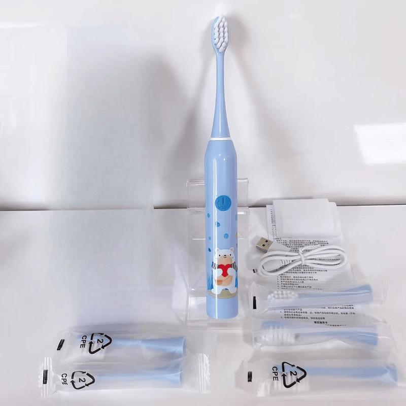 OLOEY Ultrasonic Kids Electric Toothbrush & Dental Scaler