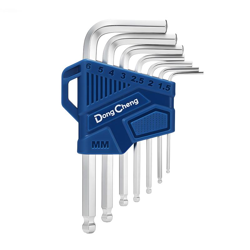 7 Pcs Allen Key Sets Hexagon Spanner Universal Hex Wrench Screwdrivers Six-Lens Ball Keys Hand Tools For Bicycle Repair