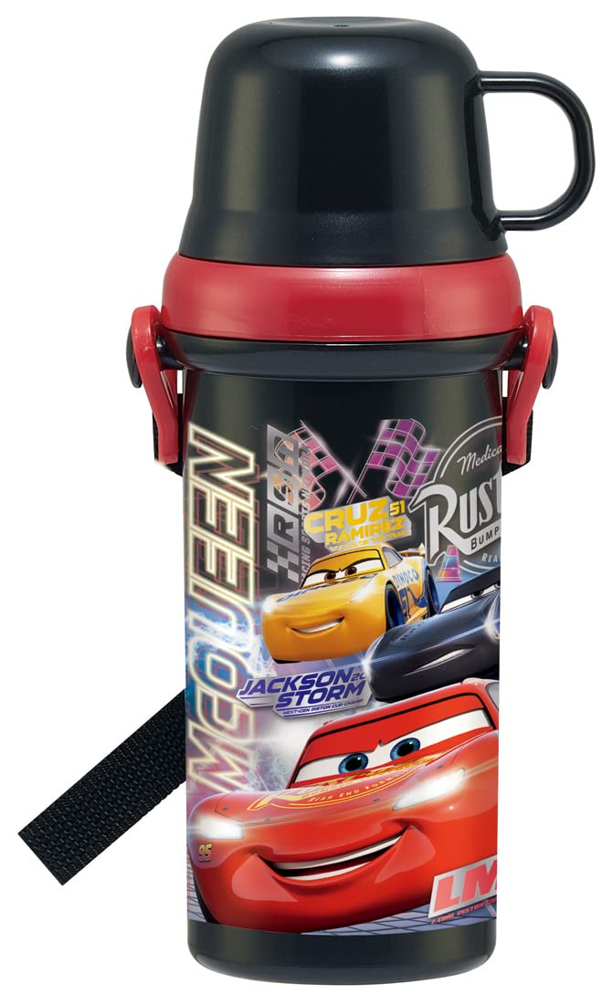 

Бутылка для воды Skater 480 мл с чашкой Disney Cars 23 Boys Children PSB5KD-A