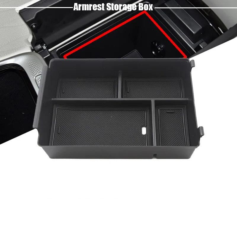 For EXEED RX for OMODA 9 SHS for OMODA C9 PHEV 2025 2026 Armrest Storage Box Central Control Lower Organizer Car Accessories