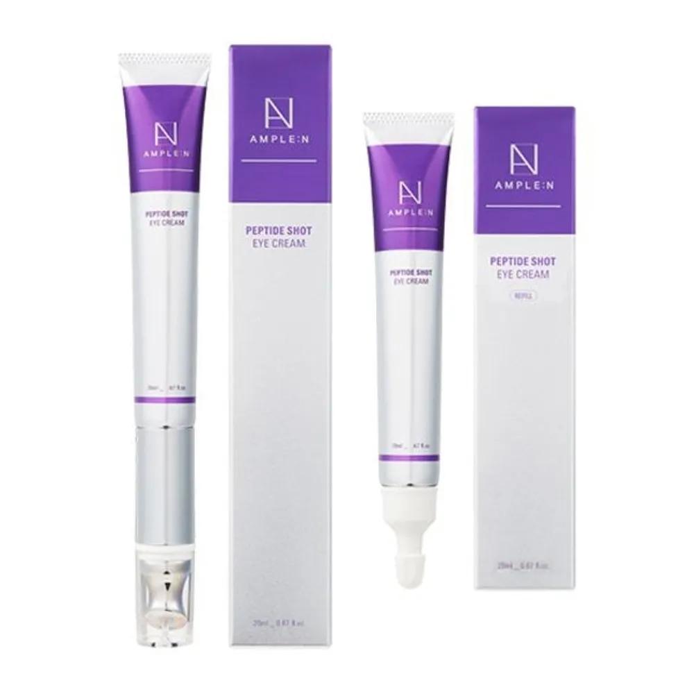 [Coreana] Ampoule-N Peptide Shot Eye Cream Device Main Product 20ML + Refill 20ML