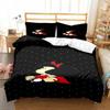Set Letto Cartone Animato Bambina Copriletto Piumone Copripiumino Federa Set 2-3 Pezzi Misura Bambino Adulto Decorazione Camera da Letto