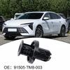 Vehicle Bumper Fastening Clips Strong Plastic Retainers 91505TM8003 Automotive Retainer Clip set for Automotive