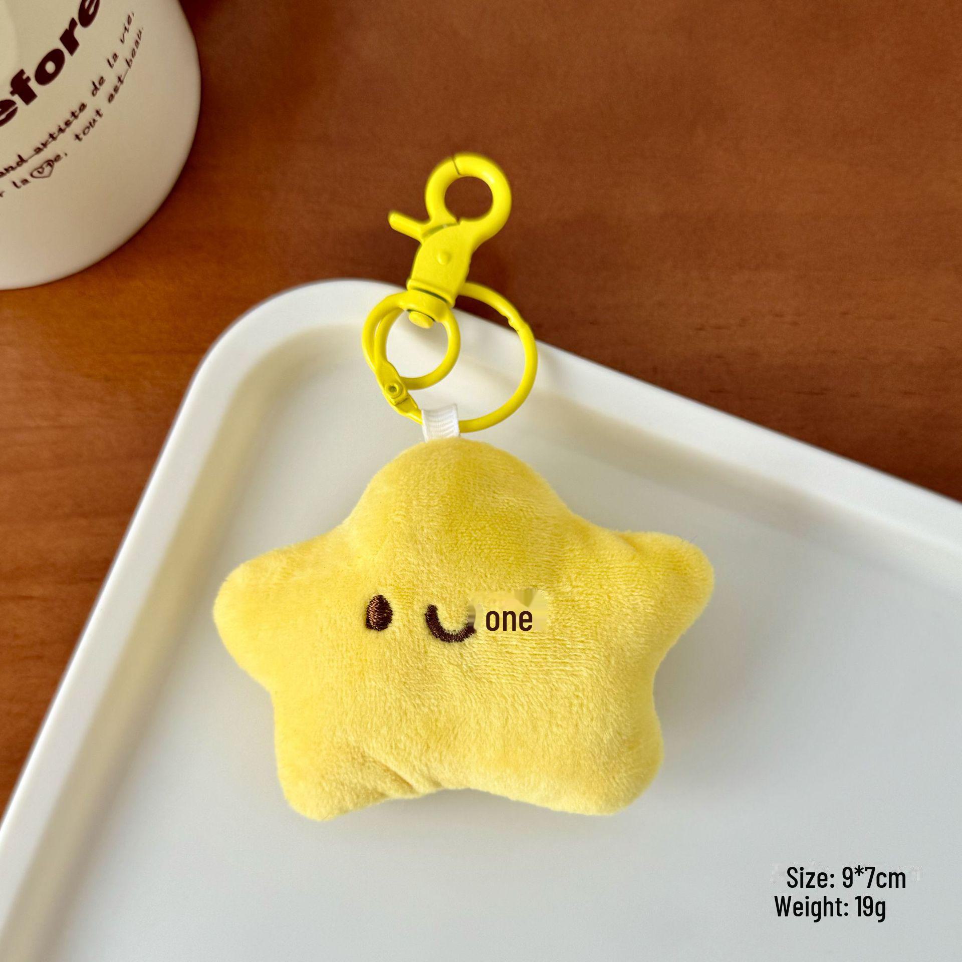 

Очаровательная плюшевая кукла-звезда, брелок для рюкзака