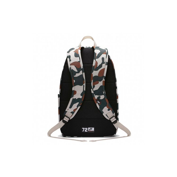 Nike Large Capacity High School Student Sports Zipper Backpack Unisex Backpack Camouflage BA6021-008