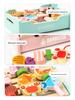 Kids' Pretend Play BBQ Grill & Ocean Animal Skewer Set