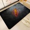 Serie Moive T-The F-Flash Vloerkleed Scandinavische Stijl Huis Deurmat Badkamer-Toilet Matten Slaapkamer Hotel Decor Mat