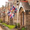 Welsh And Uk Flag Polyester Outdoor Indoor Garden Patriotic Banner For Home Decorations