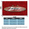 1PC Philips Sport Vereniging Custom Name Patterned Flannel Blanket Suitable For All Seasons for Home Decor Warmth and Comfort Gifts Holiday Present
