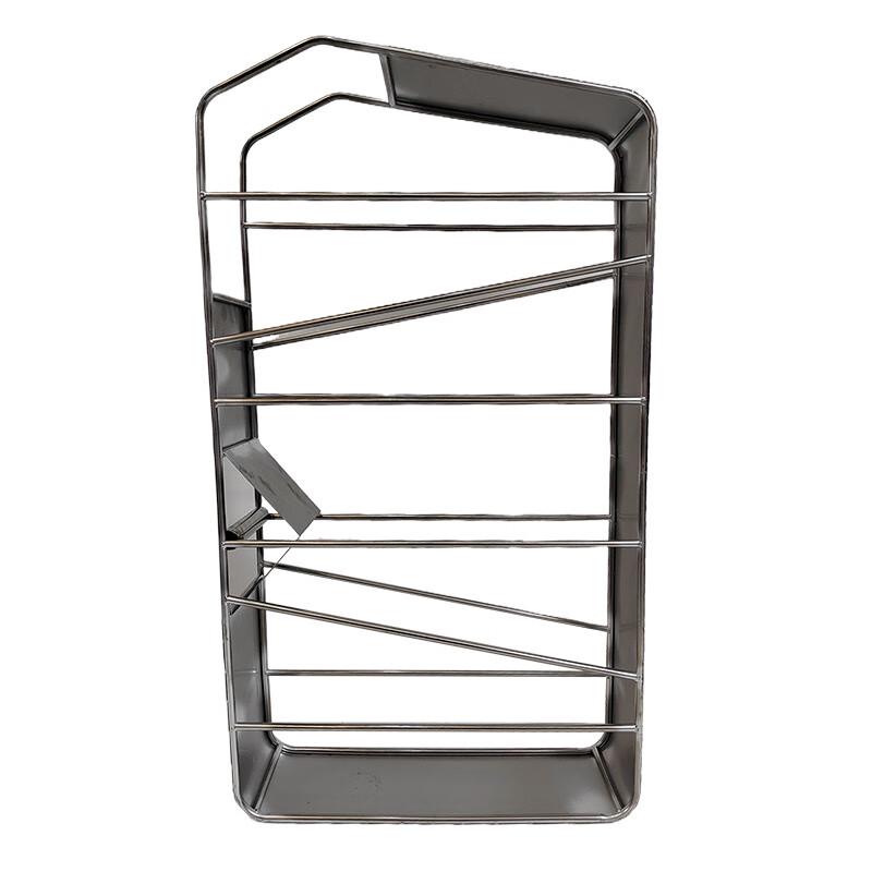 Brangdy Stainless Steel Portable Fire Hose Frame 51x14x92 cm