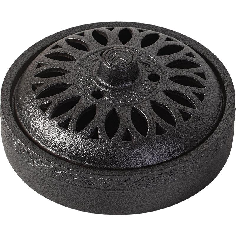 Ceramic Large Incense Burner Household Fireproof Lid Tray Indoor Incense Burner Retro High-quality Aroma Diffuser Decoration