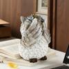 Owl Figurines Decors,Owl Statue Figurine,See No Hear No Speak No Evil Ornament,Crafted Animal Sculptures,Home Decors