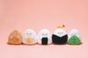 Skater Magnetic Plush Toy, Yururun Nigiri and Egg Nigiri (ZMNKH1-A)