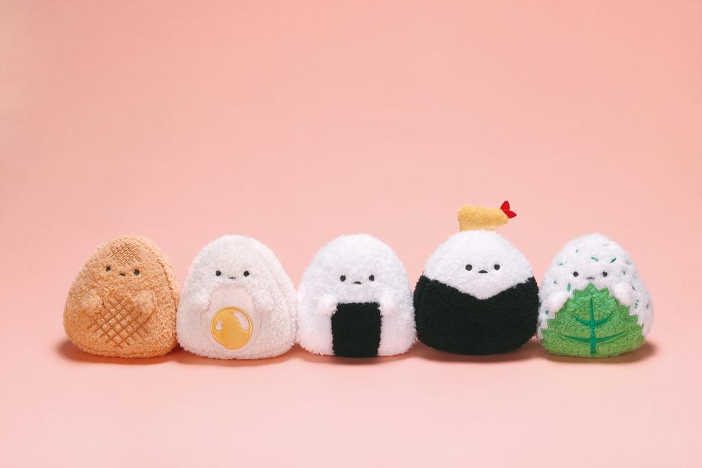 Skater Magnetic Plush Toy, Yururun Nigiri and Egg Nigiri (ZMNKH1-A)
