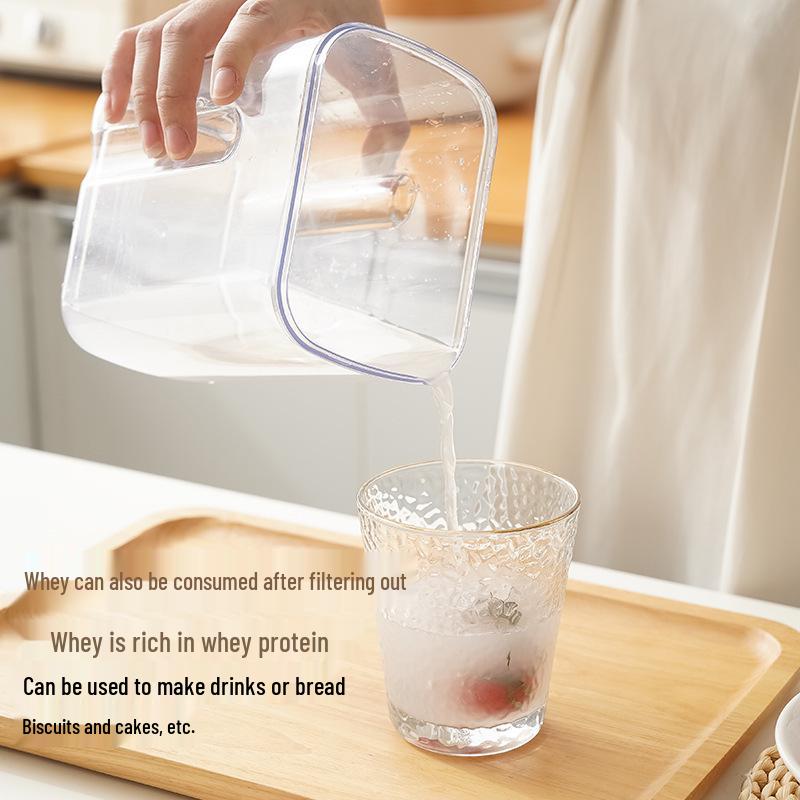 Elegant Multifunctional Yogurt and Cheese Maker with Filtration and Refrigeration